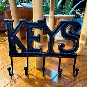 Wrought Iron Keys Hanger